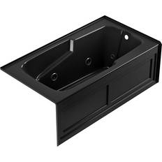 Black Whirlpool Bathtubs Jacuzzi Cetra (CT26032WLR2HXB) 152.4x81.2