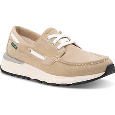 Beige - Men Boat Shoes Eastland Men's Leap Trainer Boat Shoes