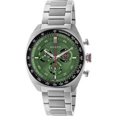 Gucci Herr Armbandsur Gucci YA142318 Silver Herrklocka