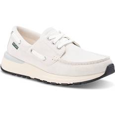 Men - White Boat Shoes Eastland Men's Leap Trainer Boat Shoes