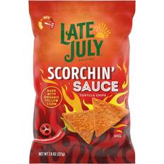 Tortilla Chips With Organic Yellow Corn Free Scorchin' Sauce