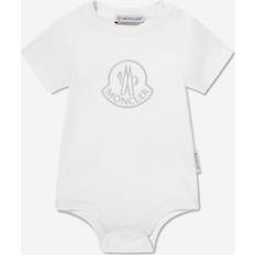 Moncler Bodysuits Moncler MONCLER ENFANT Body à logo brodé Gris 3/6M