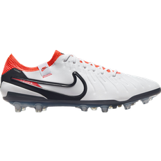 Nike tiempo 10 elite NIKE Tiempo Legend 10 Elite AG - White/Bright Crimson/Black