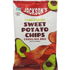 Jackson Non-GMO Sweet Potato Chips Made With Premium Coconut Oil Carolina BBQ