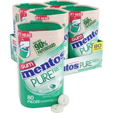 Mentos Chewing Gums Mentos Pure Fresh Chewing Gum, Sugar Free, Xylitol, Spearmint, Recyclable