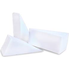 Mehron Triangular Foam Non Latex Sponge 6 Pack - White
