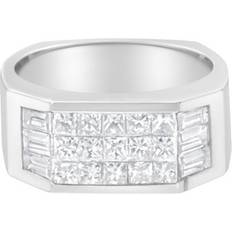 Rings Haus of Brilliance 14KT White Gold Diamond Ring White