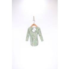Green Bodysuits Polarn O. Pyret Baby Bodysuit Green 4-6m x 68