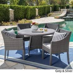 Christopher Knight Home Outdoor 5-piece Patio Dining Set