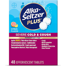 Alka-seltzer plus severe,cold & cough medicine adults,powerfast fizz