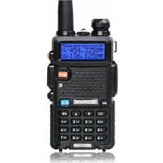 Baofeng Walkie Talkies Baofeng uv-5r two way radio dual band 144-148/420-450mhz walkie talkie 1800ma. Black