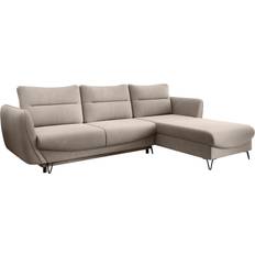 ELTAP Sarosh Bäddsoffa Med Divan Förvaring Beige Soffa