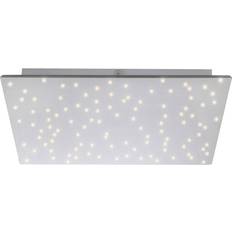 JUST LIGHT Sparkle CCT Steel Ceiling Flush Light 45cm