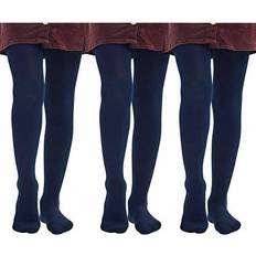 Pantyhose ATB Girls Stockings Footed Tights Uniform Kids Toddler Ballet Dance Pantyhose Navy