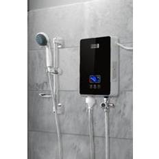 Water Heaters Living and Home Tankless Electric Water Heater with Head Display