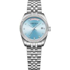 Carrie Taylor Astoria Day-Date Jubilee CTW1702 Blå kristall turkos damklocka