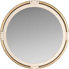 Brass Wall Mirrors Arteriors WMI31 Asmara 47-1/2" Diameter Circular Wall Mirror