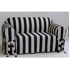 Stripes Loose Covers Classic Slipcovers Classic cabana stripe piece Loose Sofa Cover Blue