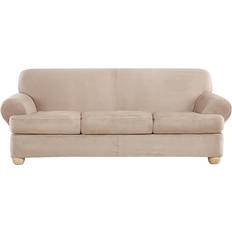 Loose Covers Sure Fit Ultimate Stretch Loose Sofa Cover Beige (243.8x188)