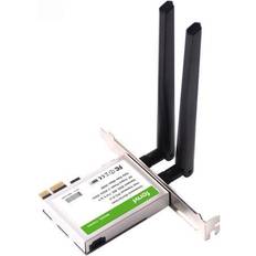 YINGHUA Dual band 600Mbps PCI Express WiFi Adapter BT 4.0 Desktop Network Card Wireless Adapter With 2x Antennas for PC