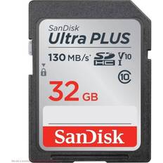 SanDisk ultra plus 32gb sd memory card Black 32 GB