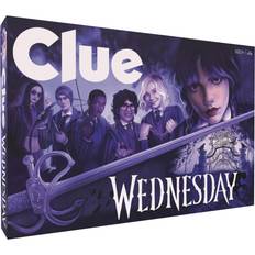 Board Games USAopoly CLUE: Wednesday Classic Board Game Inspired by The Netflix Original Series Solve The Mystery at Nevermore Academy with Friends and Family Officially Licensed Merchandise 2-6 Players Ages 8