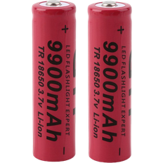 Batteri 18650 3.7v Jungla 3.7V 18650 Battery 9900mAh Compatible 2-pack