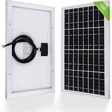 Solar Panels Eco-Worthy 10w solar panel 10 watt 12 volt pv solar module,solar cell panel Black 20-59 W