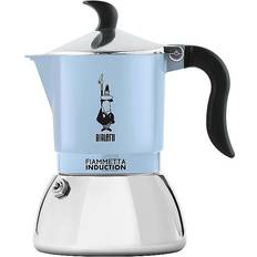 Bialetti Primavera Fiammetta Induction Mokabryggare 4 Koppar Ljusblå