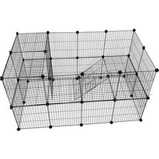 Gr8 Home Cat Cage Playpen Enclosure Pet Kennel Metal Wire Crate Box