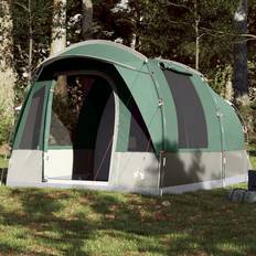 vidaXL 3-Person Green Waterproof Camping Tent