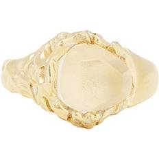 Vitaly Realm Ring in Metallic Gold. 8