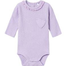 Paars Bodysuits Name It Lange Mouwen Romper