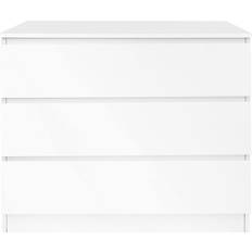 Ebern Designs Casavanti White Kommode 80x73cm