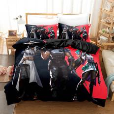 Xcsgsra 04, Single135X200CM/2PCS Valorant Duvet Cover (200x)