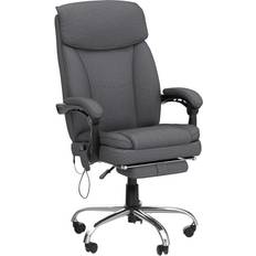 Chairs Swivel Dark Grey Office Chair 48"