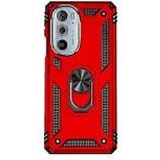 Mobile Phone Accessories SaharaCase military kickstand series for motorola edge 2022 red