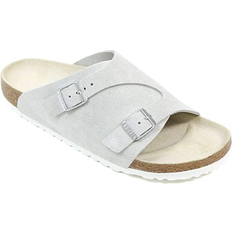 Birkenstock Zürich Suede Leather - White