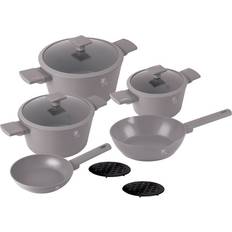 Cookware Berlinger Haus Taupe 10 Pc Cookware Set with lid