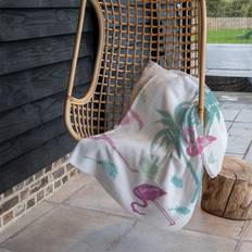 Palm Palm Blankets Pink