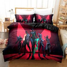 Xcsgsra 05, Single135X200CM/2PCS Valorant Duvet Cover