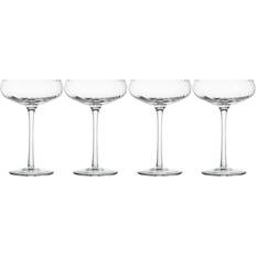 Diskmaskinsvänliga Champagneglas Byon Opacity Champagnerglas 30 cl 4er-Pack Sektglas 47cl 4Stk.