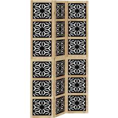 Trä Rumsavdelare vidaXL 40 200 cm/ 3 Room Divider