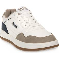 Dockers Skor Dockers Sneaker dunkelbeige navy weiß