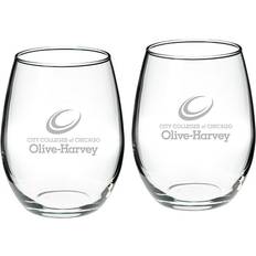 Purple Wine Glasses Jardine Olive-Harvey College Wine Glass