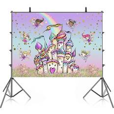 Fotobakgrunder Backdrop Professional Store Ice Cream Castle Background