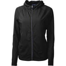 Black - Golf Jackets Cutter & Buck Plus Adapt Eco Knit Hybrid Recycled Full Zip Jacket XXLarge