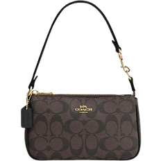 Coach Nolita 19 In Signature Canvas - Gold/Brown/Black