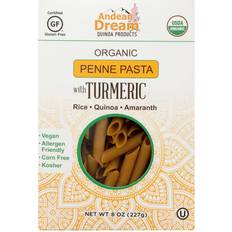 USDA Organic Pasta, Rice & Beans Andean Dream Organic Penne Pasta with Turmeric 8oz