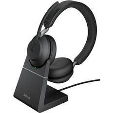 Jabra Evolve2 65, Link 390c UC Stereo Desk Stand